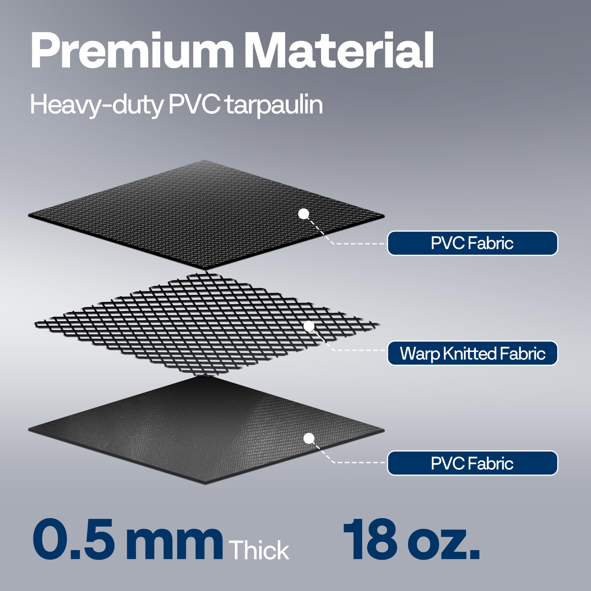 VIVOHOME Containment Mat foam edge 1.2 inch contains spills