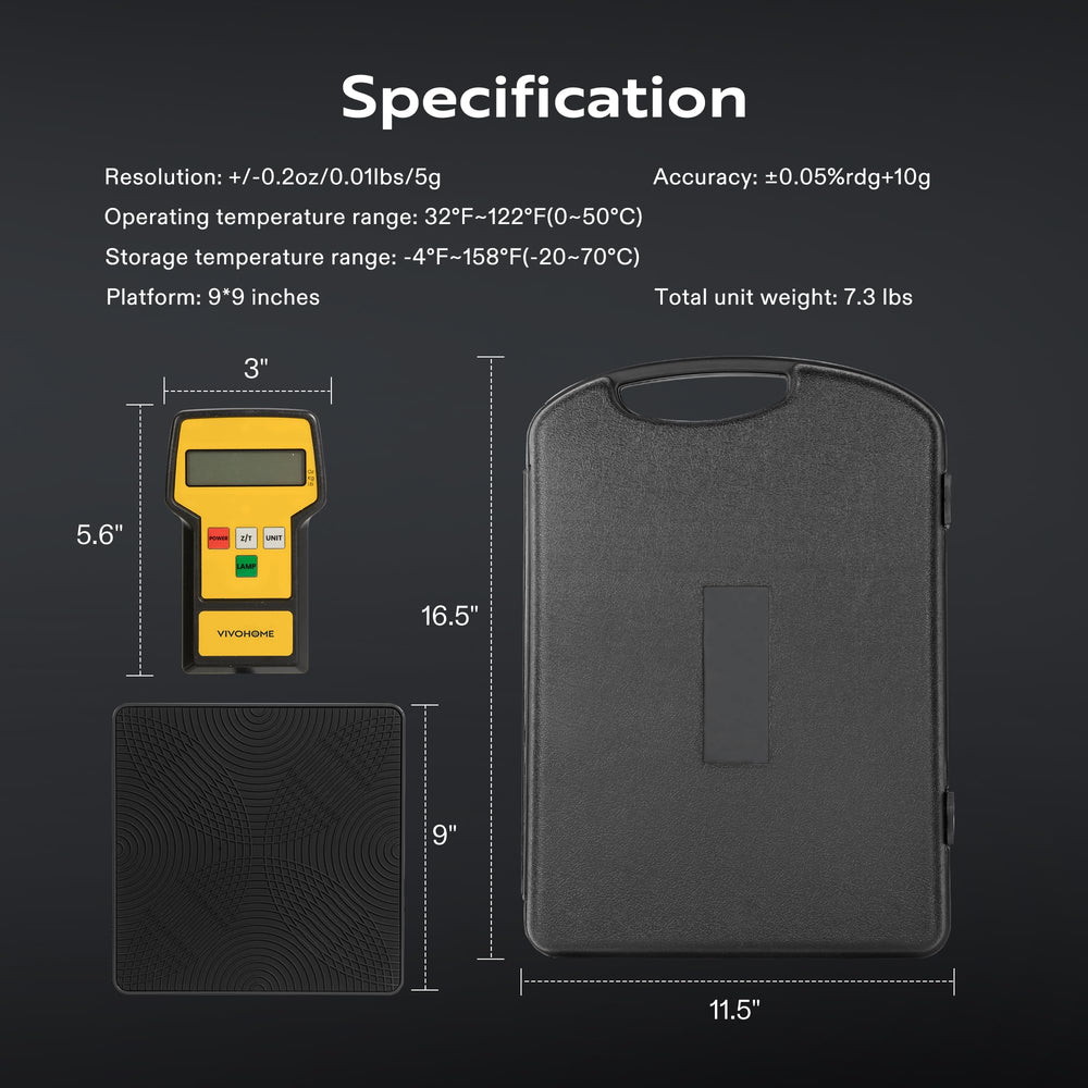VIVOHOME ideal for HVAC technicians performing refrigerant charging.