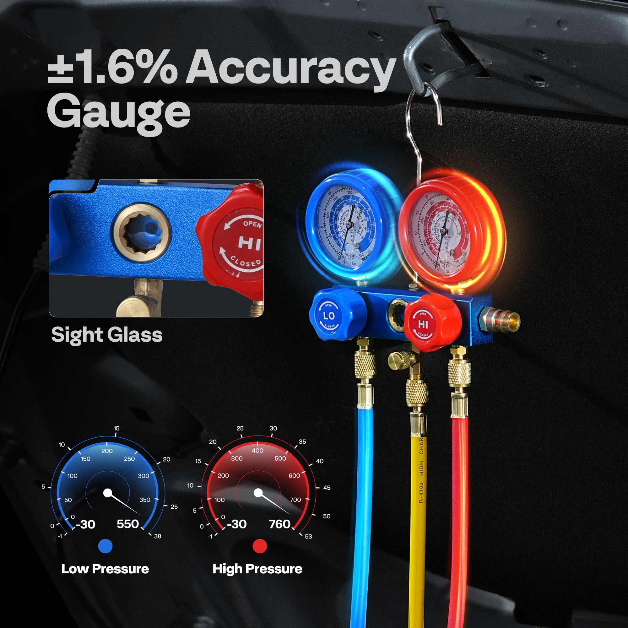 VIVOHOME leak detector kit for locating refrigerant leaks during maintenance
