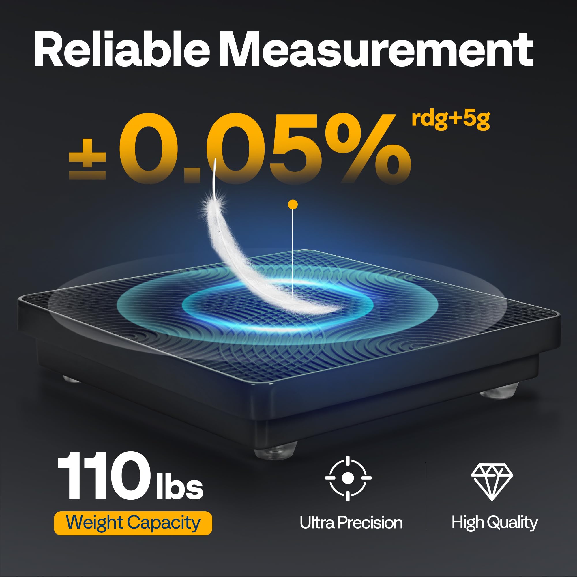 VIVOHOME LMC-100F+ backlight mode keeps readings visible in low light.