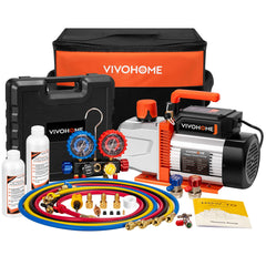 VIVOHOME VG Series vacuum pump overview for fast air removal in HVAC and automotive A/C.