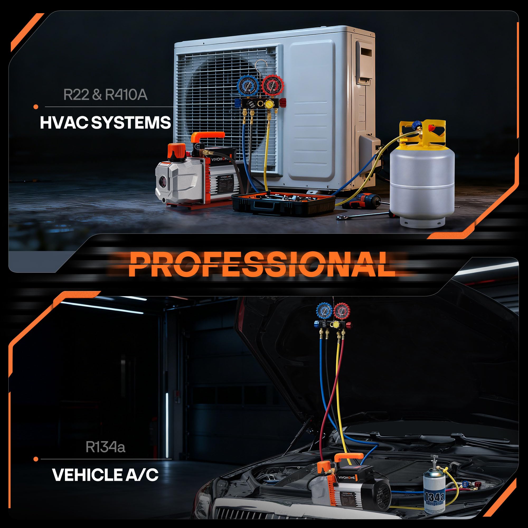 Anti-backflow valves in the VG Series prevent oil backflow during use.