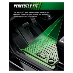 VIWIK Camry front row floor mats with reliable grip.