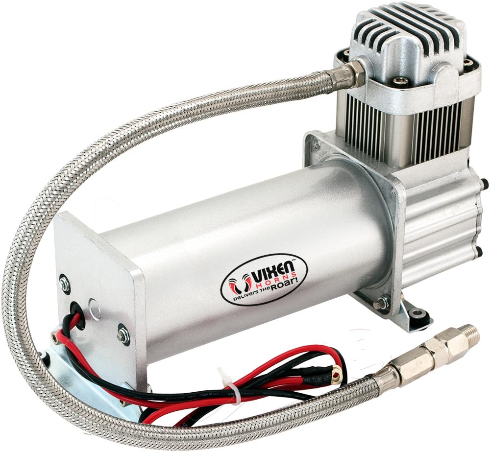 Vixen Horns detachable intake filter enabling remote mounting for cleaner air
