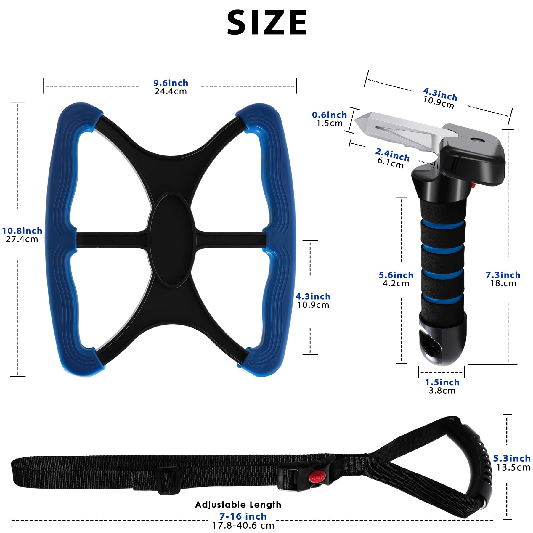 Vizava hook for lift devices provides portable hanging options for mobility aids.