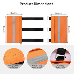 Vizava sewer bag with reflective strip for night visibility and safety