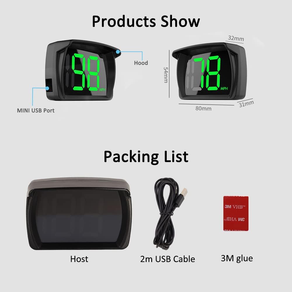 VJOYCAR real-time speed update helps you monitor speed instantly while driving