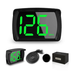 VJOYCAR speedometer HUD display front view shows real-time speed at a glance