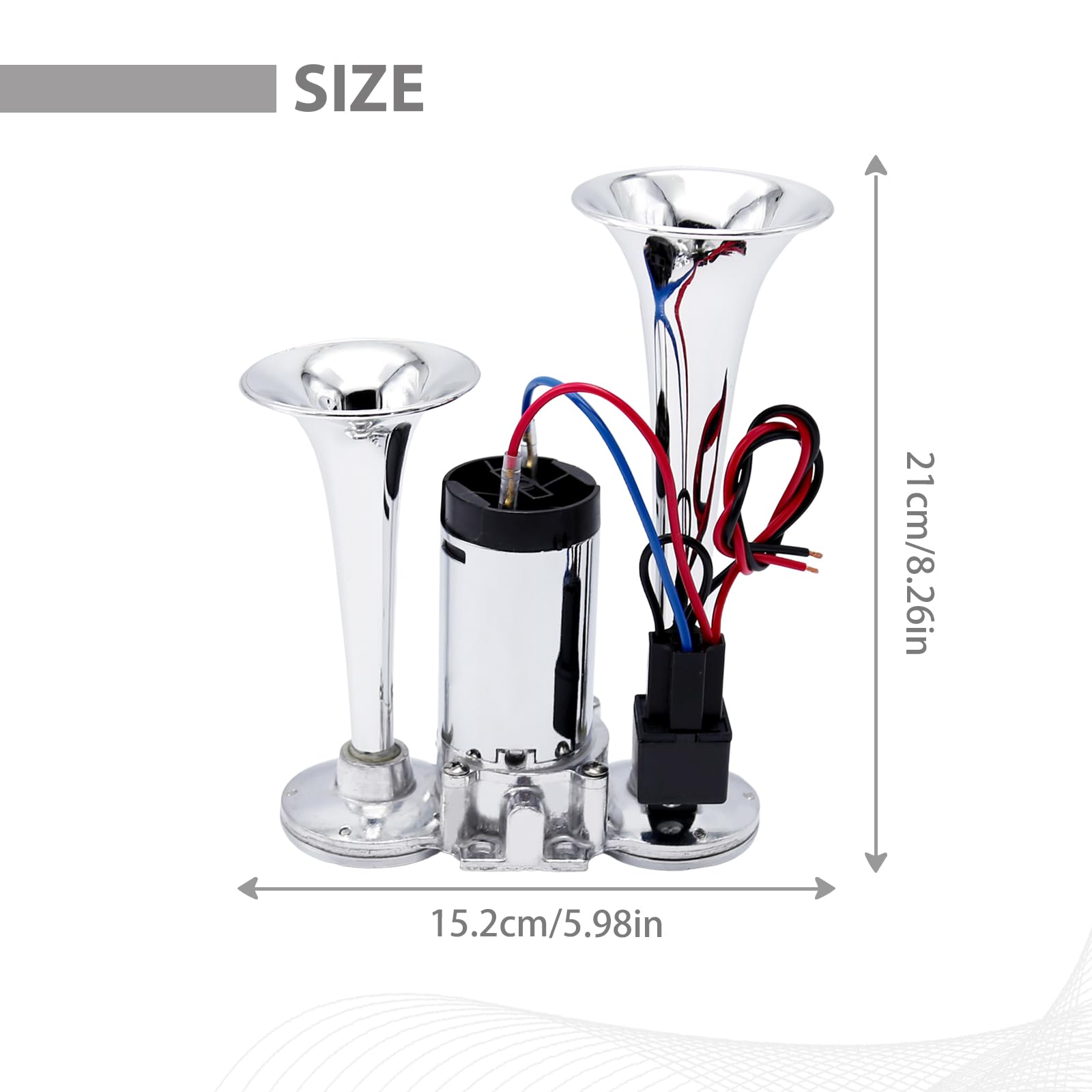 Vkinman 600DB air compressor unit illustrates reliable power for consistent horn performance.