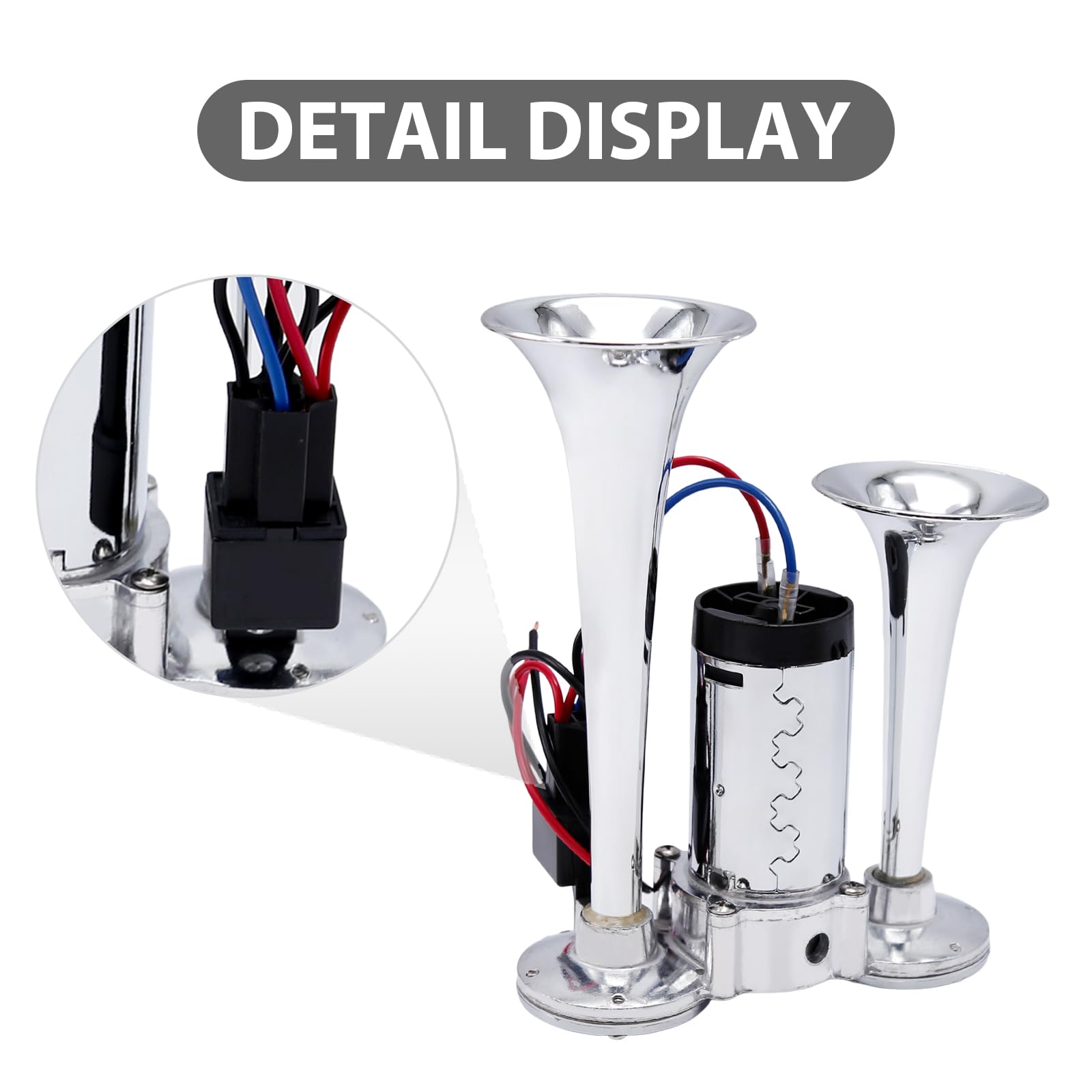 Vkinman 600DB universal mount bracket enables easy installation.