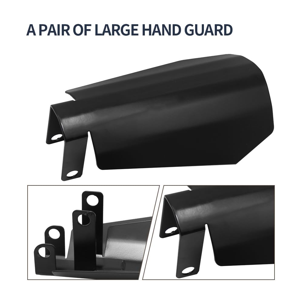 Vkinman hand guards with reinforced mounting tabs for secure install.