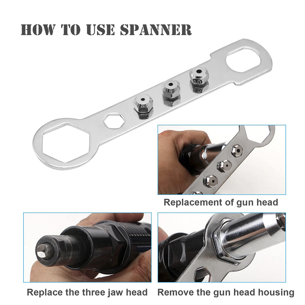 Vkinman Pop Rivet Adapter ideal for doors and windows projects