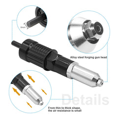 Vkinman Pop Rivet Gun aluminum housing grip for comfortable handling