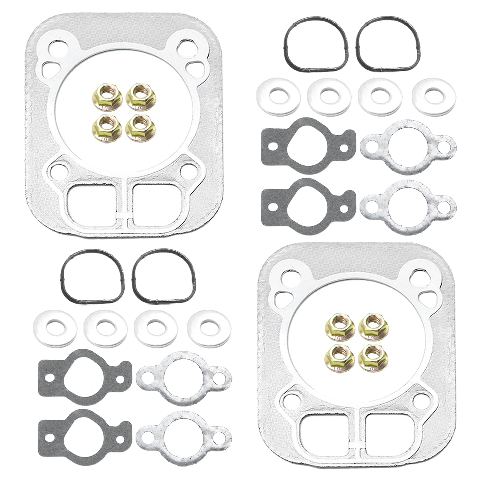 Two-set packaging demonstrates value for double-cylinder Kohler maintenance.