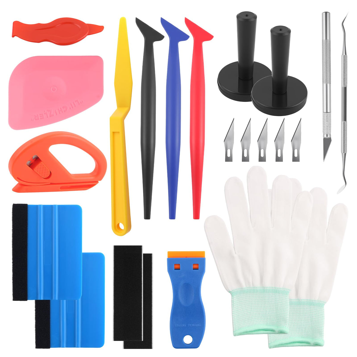VKQTS car wrap tool kit craft knife for precise vinyl cutting