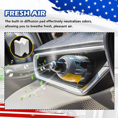 VKQTS diffuser pad blocks odors, leaving the car smelling fresh after trips.