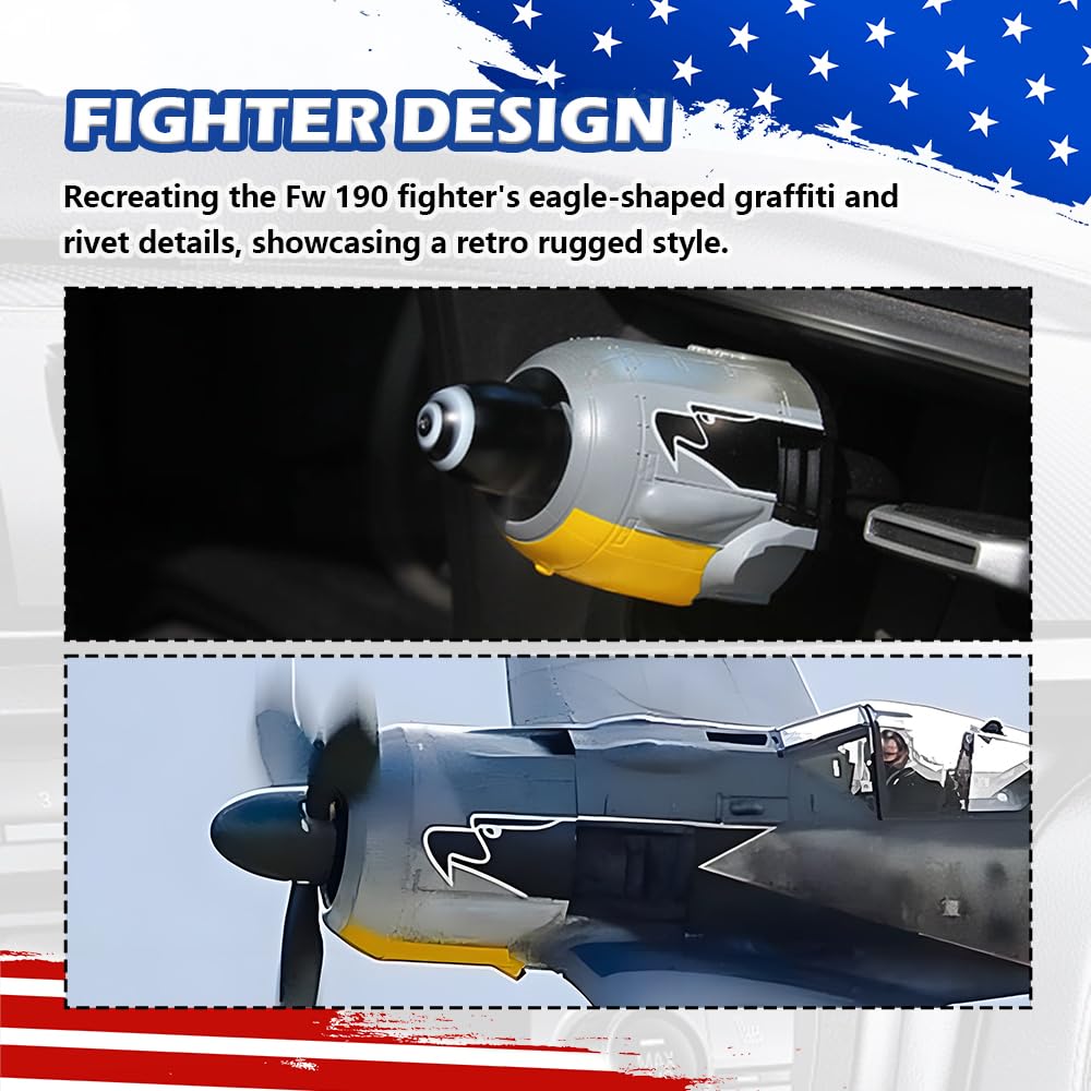 VKQTS rotating propeller vent clip spins with air to convey motion in cabin.