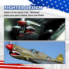 VKQTS rotating-propeller clip spins with airflow for a dynamic look