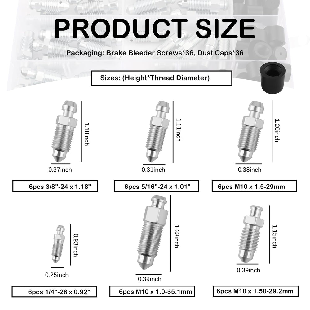 VKQTS storage box keeps screws organized by size for quick replacements