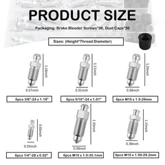VKQTS storage box keeps screws organized by size for quick replacements