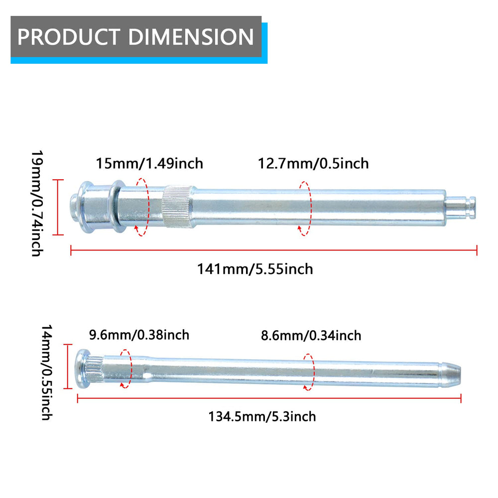 VKVXCLON door hinge pin kit assembly shows a complete replacement solution