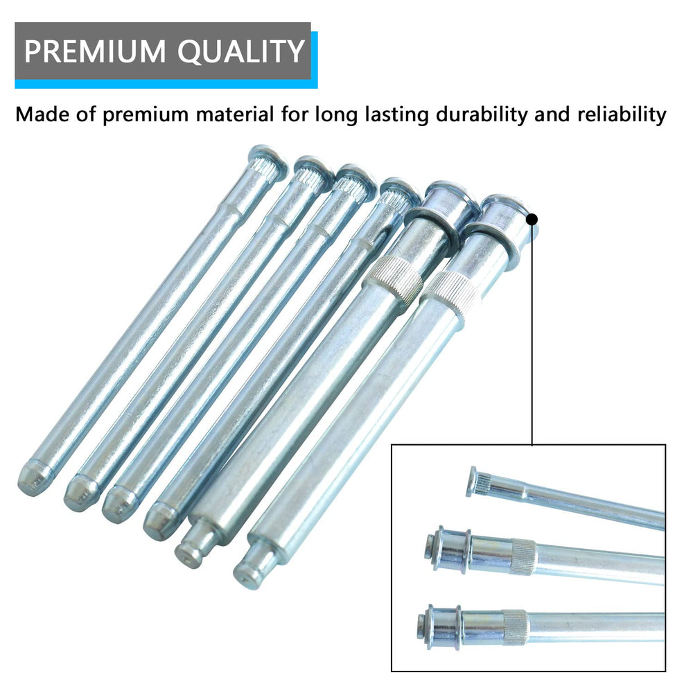 VKVXCLON stainless steel pins resist rust for lasting hinge performance