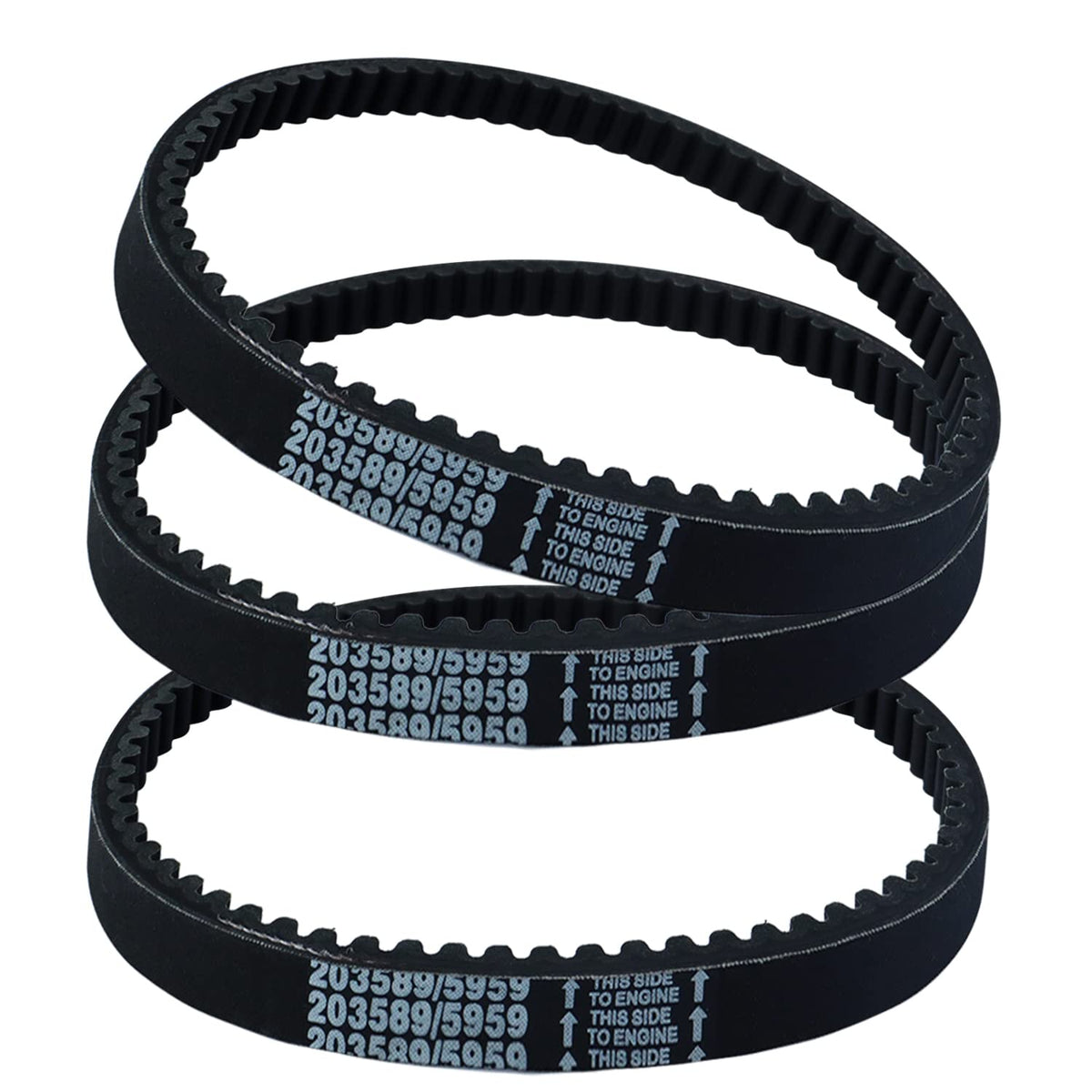VKVXCLON drive belt 30-series closeup highlights durable construction for lasting performance.