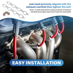 VKVXCLON header gasket with bolts for Corvette, reliable seal under performance use