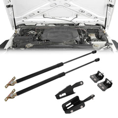 VKVXCLON hood shocks front assembly for Wrangler JK enables smooth lift
