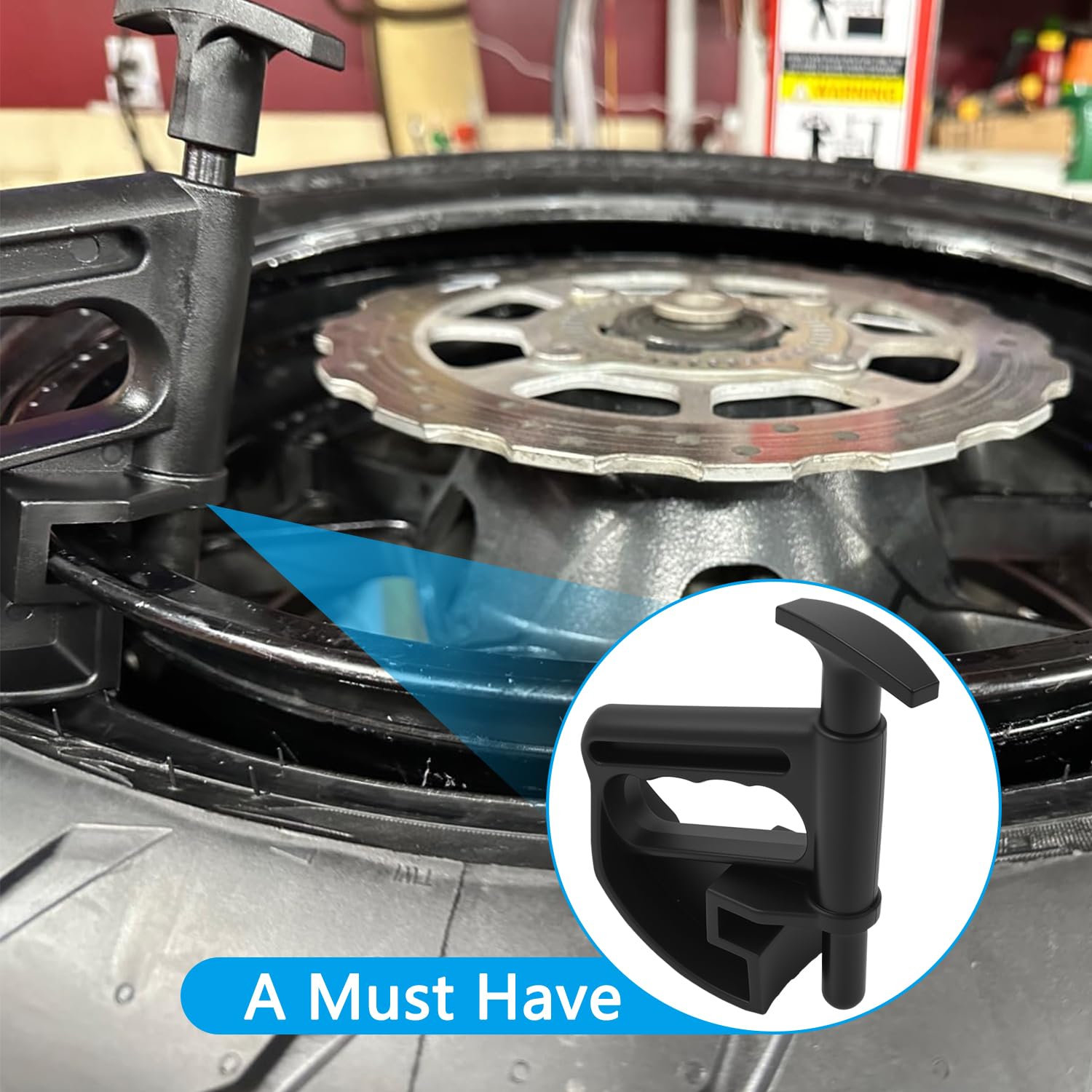 VKVXCLON low-profile tire mounting minimizes rim damage