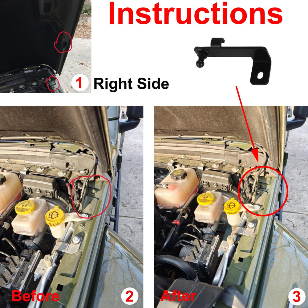 VKVXCLON quick release attachments for hood