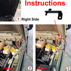 VKVXCLON quick release attachments for hood