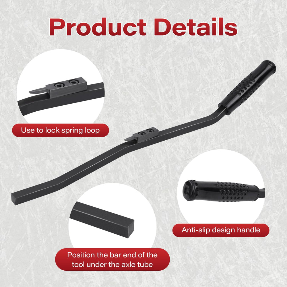 VKVXCLON S-Cam tool with hook end for fast spring engagement