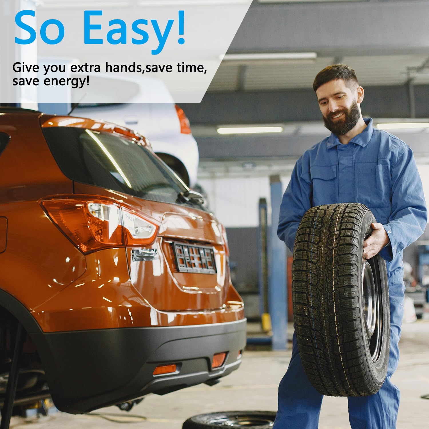 VKVXCLON universal fit for cars, ATVs, and lawn tractors
