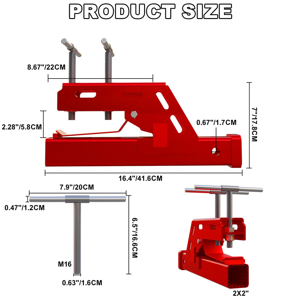 Vlaeng chain hole design adds stability when attached.