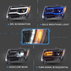 VLAND WK2 DRL sequence detail for daytime visibility