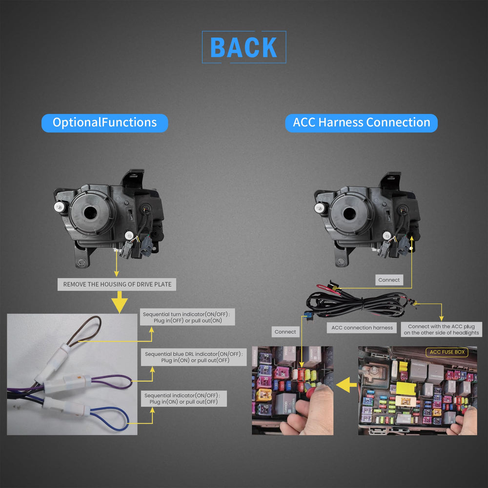 VLAND packaging includes adaptor for factory halogen WK2