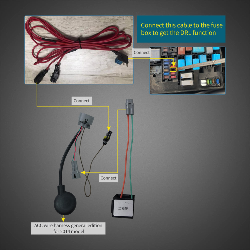 VLAND switchback feature offers amber turn signaling for enhanced visibility