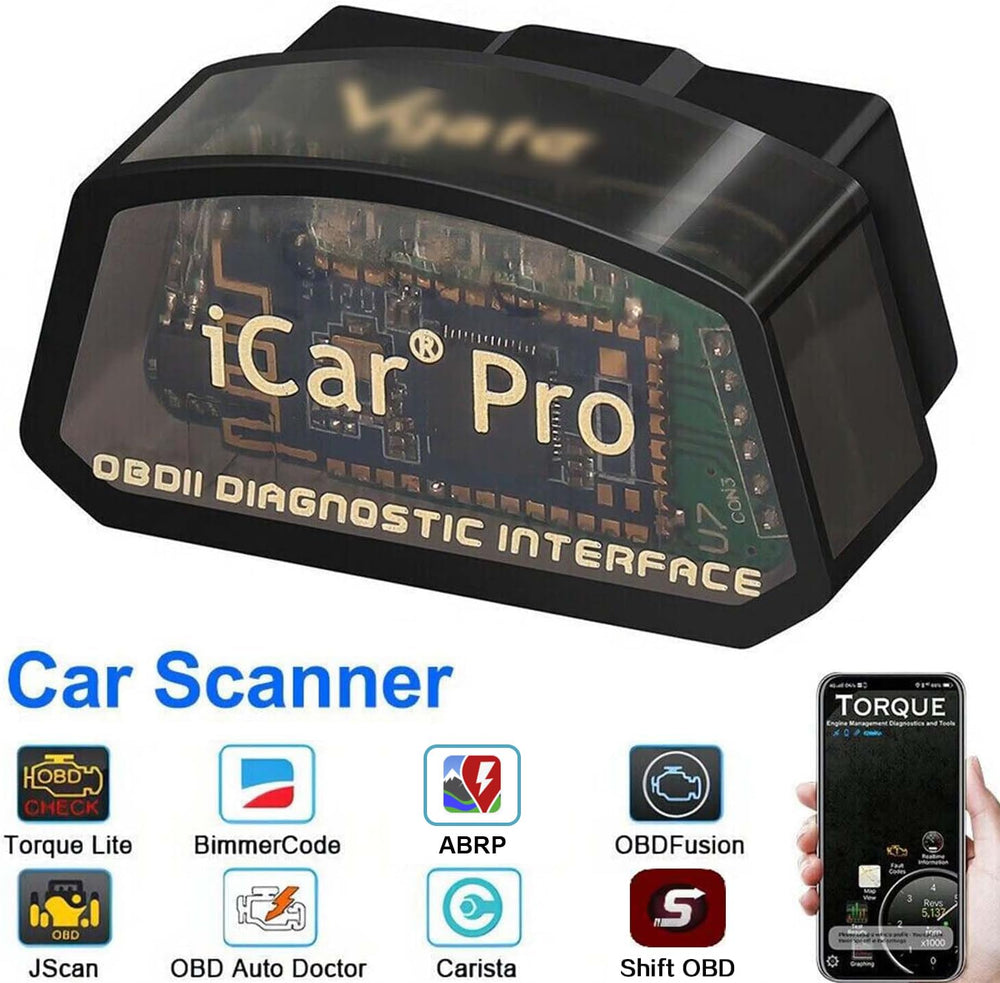 vLinker iCar Pro Mini Bluetooth pairing with smartphone for quick scans