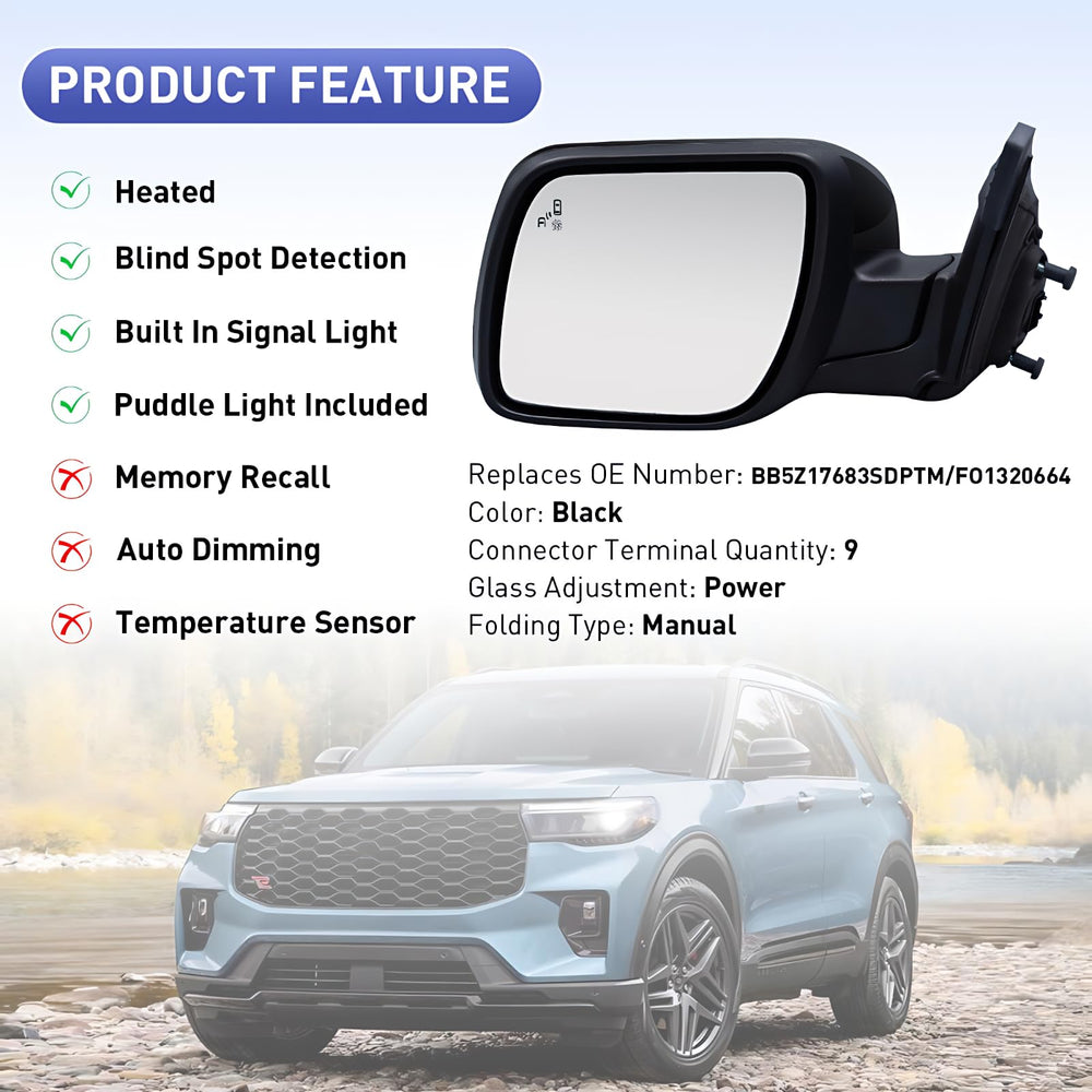 VMDCcdz heated glass clears fog and frost quickly