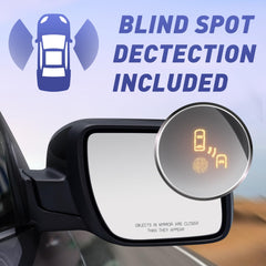 VMDCcdz heated mirror glass for clear view in cold weather