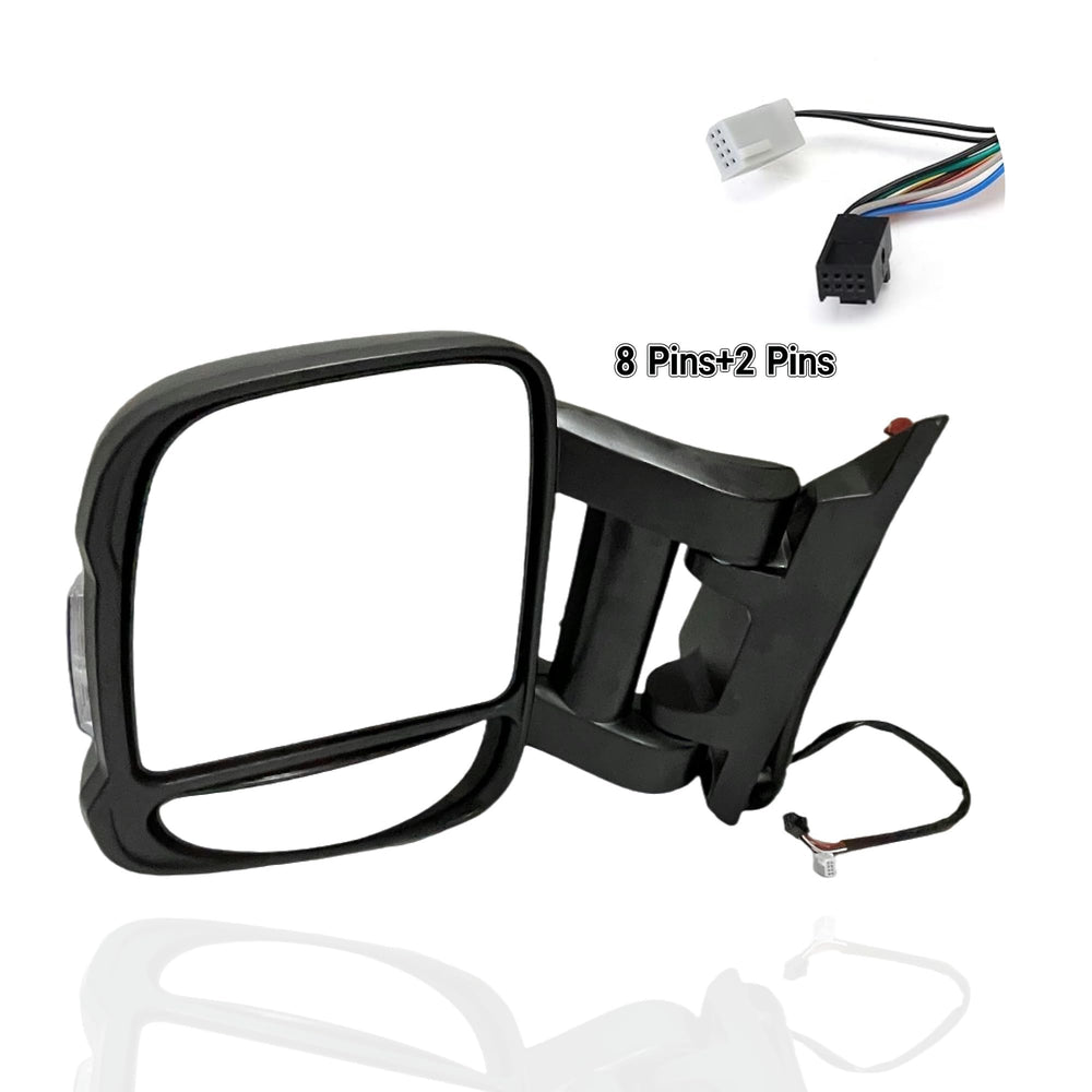 VMDCcdz heated mirror keeps glass clear in cold conditions