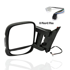 VMDCcdz heated mirror keeps glass clear in cold conditions