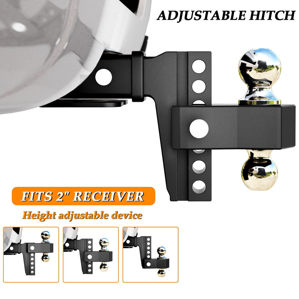 VNN anti-theft locking system on trailer hitch for security