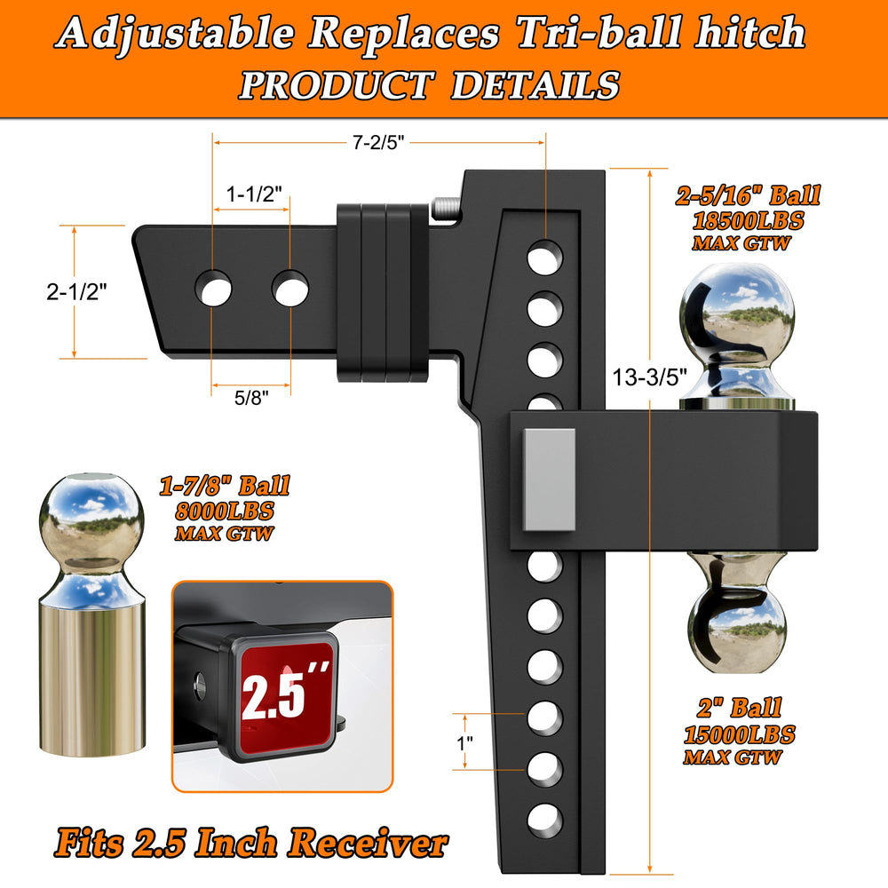 VNN anti-rattle pad system minimizes hitch movement during tow