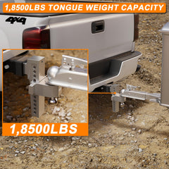 VNN locking hitch pins provide security during parking and transit