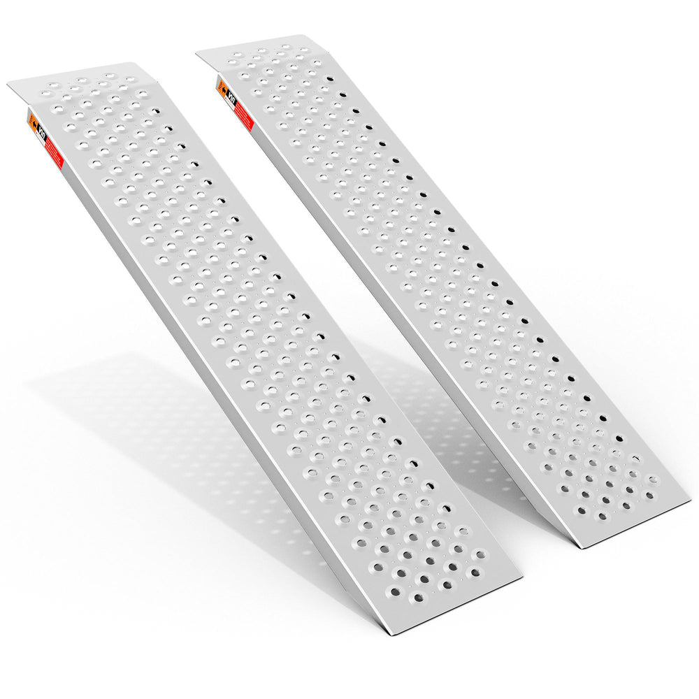 VNN shed ramp 4ft mower load with anti-slip surface for secure loading.