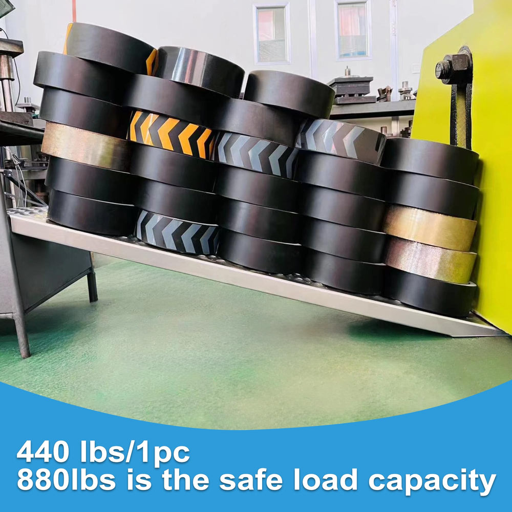 VNN shed ramp 8.5-inch width supports up to 880 lbs safely.