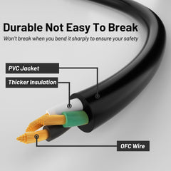 Vockjour IP65 weatherproof adapter image communicates outdoor-ready reliability.