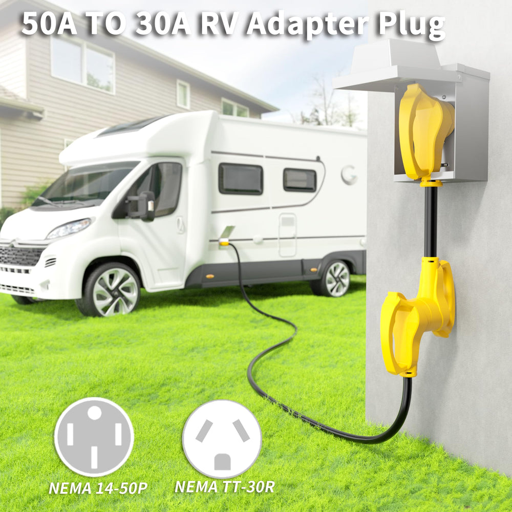 Vockjour multi-use RV setup hints at flexible camping power readiness.